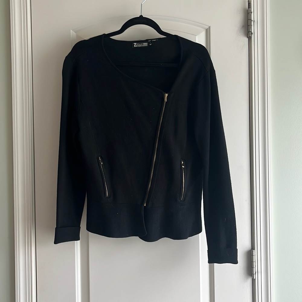 New York and Company Black Sweat Jacket